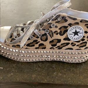 Super fun high top sneakers